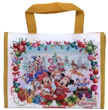Tokyo Disney Resort Disney Christmas 2018 Shopping Bag Limited