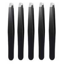 Eyebrow Tweezers Eyebrow Clip 5 Piece Hair Beauty Pluckers Stainless Steel