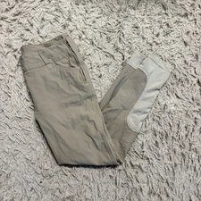Women’s Size 28L Tan Smartpak Knee Patch Horseback Riding Breeches 