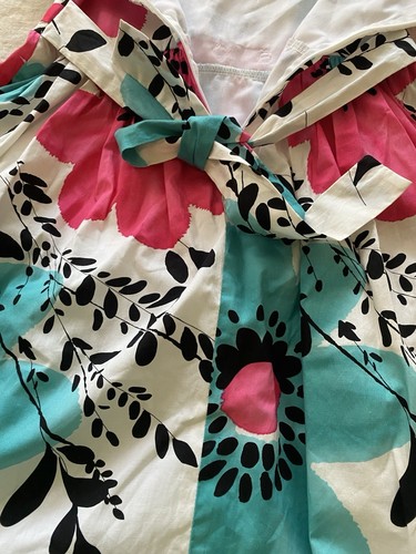 Rare Editions Girls Dress Floral Beautiful Size 16 Cotton Lined Comfy - Picture 11 of 11