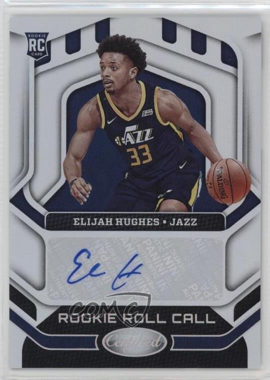 Elijah Hughes #RR-EHU 2020-21 Panini Certified Basketball Rookie Roll Call