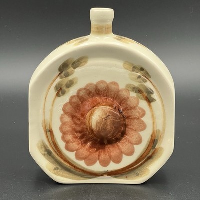 Ceramic Narrow Floral Vase Flask Table Decor