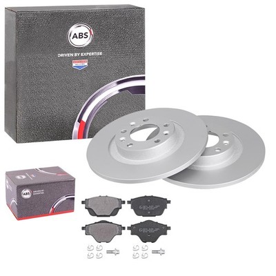 ABS BREMSSCHEIBEN + BELÄGE HINTEN passend für C4 GRAND / PICASSO / SPACETOURER