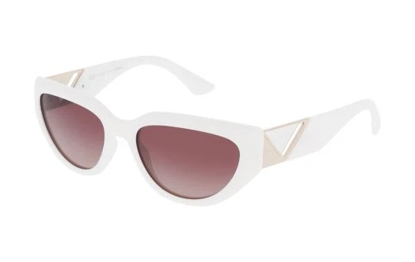 HIS HPS68111 2 lunettes de soleil pour femmes en plastique Cat Eye blanc - Photo 1/1