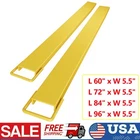 Pallet Fork Extension for Forklift Truck 60'' 72'' 84'' Length Truck Steel US