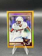 2025 Panini Score - Ja'Corey Brooks #61 Signatures (RC) Gold /50
