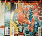 THORS COMPLETE SET #1-4  BATTLEWORLD  SECRET WARS  MARVEL  2015  NICE!!!