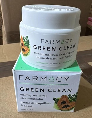 Farmacy Green Clean Makeup Remover Balm 3.4 oz (100mL) - Natural Cleanser