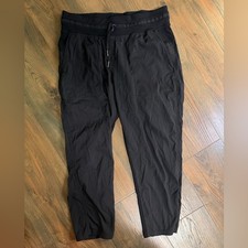 Lululemon Black Cropped Dance Studio Joggers