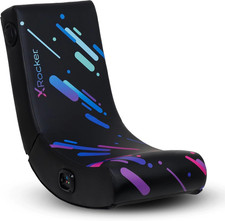 X Rocker Video Gaming Floor Rocker Chair, Built-in Audio, Foldable, for Gamers,