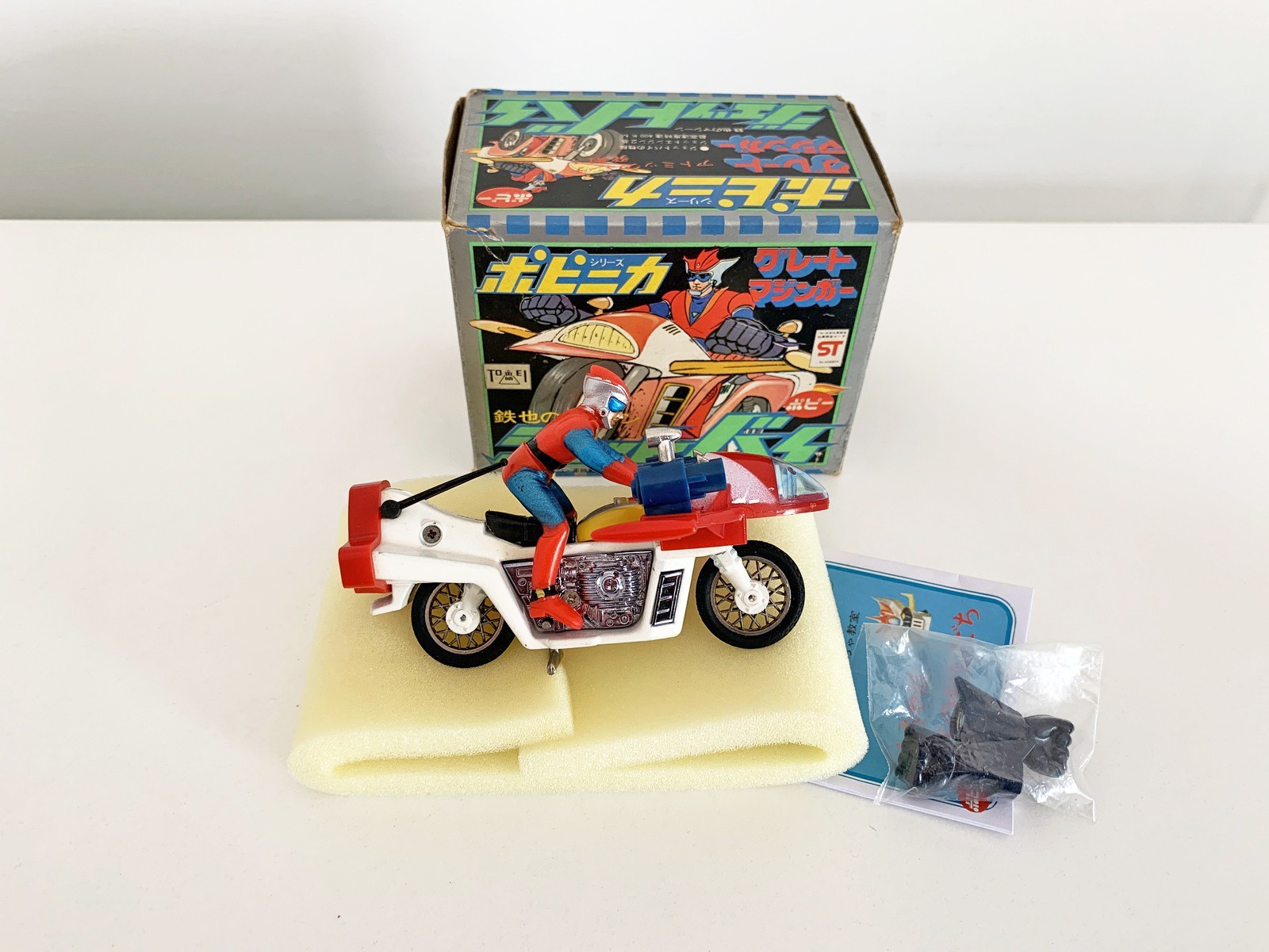 Popy PA-37 Jet Bike NMINT Great Mazinger Grande Mazinga moto Tetsuya Japan