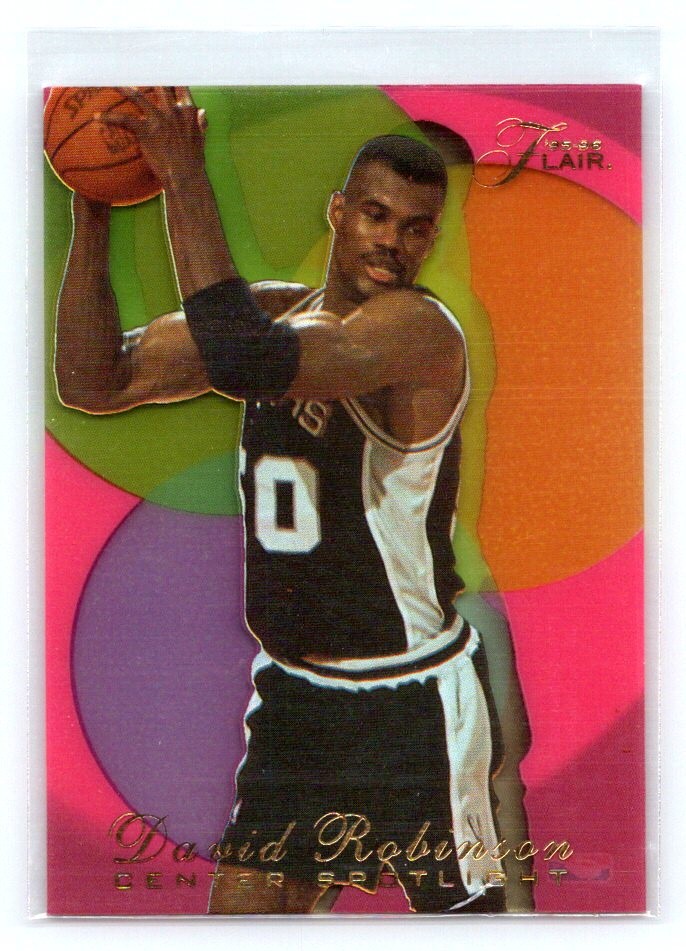 David Robinson 1995-96 Flair Center Spotlight #6