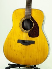 YAMAHA FG-180 Green Label Used Rosewood Fingerboard Natural w/Hard Case