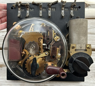 #ad Vintage 1919 Peerless Pressure Control Switch KS6950 Antique $50.00