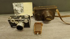 Argus Rangefinder C-3 "The Brick" 35mm Camera With Leather Case and MORE REAR 