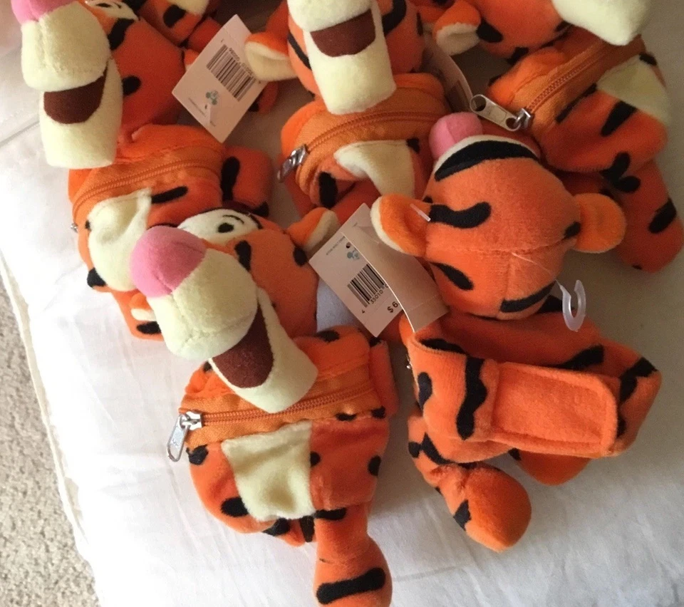 Cartera de muñeca Tigger nueva con etiqueta Disney World lote de 8 Foto 4 de 4