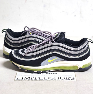 Nike Air Max 97 OG Japan Neon Black Volt Metallic Silver 921826-004 US 11 Size