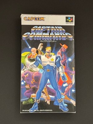 Super Famicom SFC Captain Commando JP Edit Very Good GP