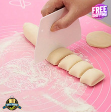 Plastic Dough Scraper  Pastry Cutter, Kitchen Baking Tool for Dough and Pastry