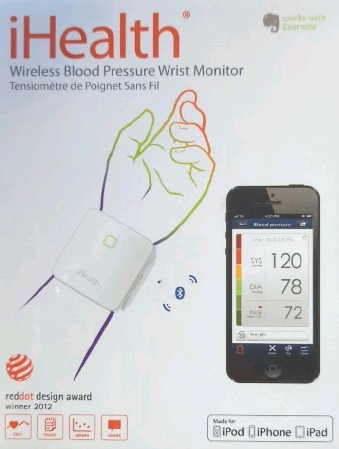 Brand New & Sealed iHealth BP7 Wireless Blood Pressure Wrist Monitor