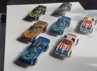 Vintage Hot Wheels Black Walls Hot Birds 7 Cars
