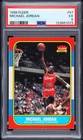 1986 FLEER #57 MICHAEL JORDAN ROOKIE RC PSA 5