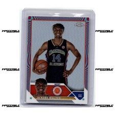 2023 Topps Chrome McDonald's A/A - Aqua/Fuchsia #72 Ja'Kobe Walter Rookie /175