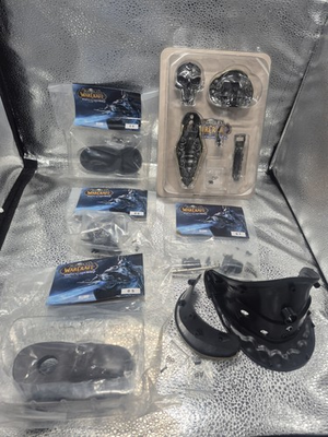 #ad world of warcraft build a figure lich king parts and bags 5 6 7 8 and more $75.00