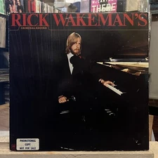 [ROCK/POP]~EXC LP~RICK WAKEMAN~Criminal Record~[1977~A&M]~WLP~White Label Promo