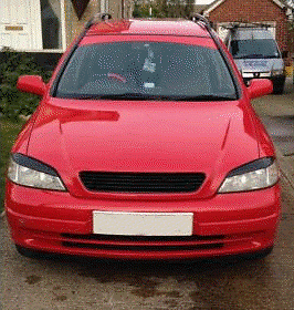 Set sopracciglia eyeline compatibile con Vauxhall Opel Astra mk4 G 1998-2004 SXI SRI - Foto 3 di 5
