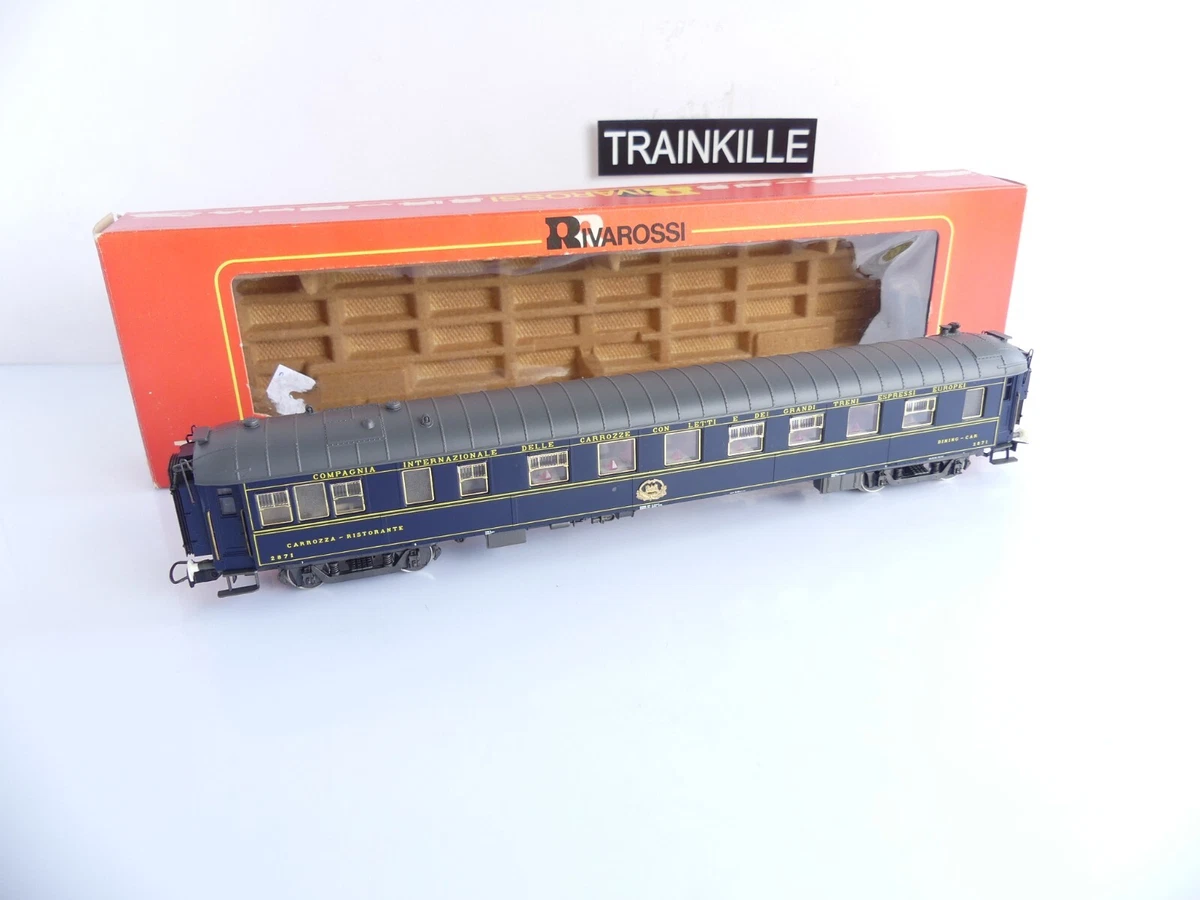 Set de 2 voitures-lits T2, livrée bleu avec logo nouille -Arnold HN4405