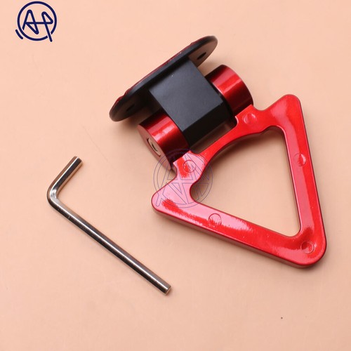 1pc ABS Car Bumper Decorative Adorn Trailer Triangle Tow Hook Trailer Automobile - Picture 2 of 22
