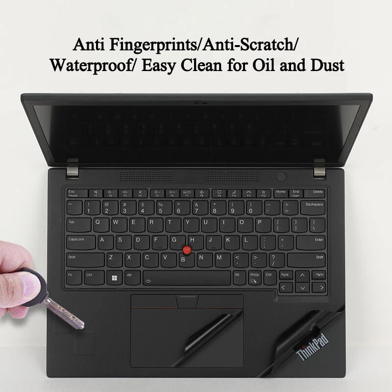 Pre-Cut Vinyl Sticker Skin Decal Film for Thinkpad T490 T480 T485 T470 T460 T450 - Image 4 of 4
