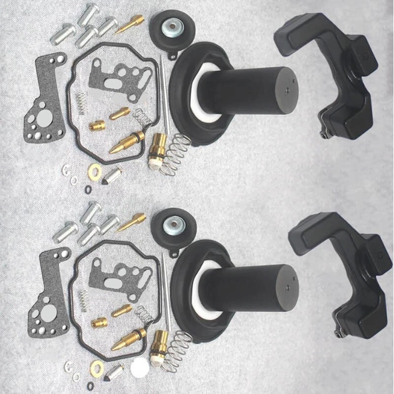 FOR Virago XV535 1990-2001 XV 535 Carburetor repair kit Plunger Diaphragm Float Foto 2 de 3