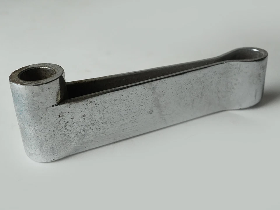 1980 - 1982 Fiat 124 Spider Door Handle Chrome Interior Right Rh Side Oem Foto 4 de 4