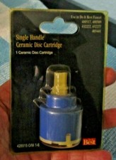 D277 DO IT BEST Single Handle Ceramic Disc Cartridge 428515 O/M 1-6, NOS