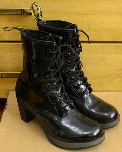 Dr Martens Darcie, Women's Black patent 