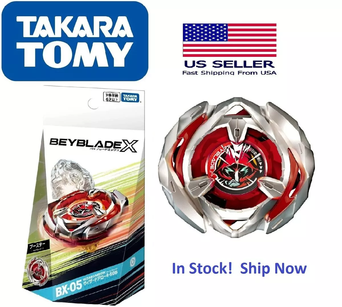 Takara Tomy B-198 06 Cyclone Valkyrie Giga High Eternal- Beyblade Burst  InStock