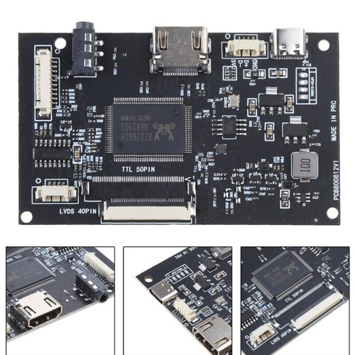 LCD Driver Controller Board for Panel HJ080IA-01E EJ070NA02 HE080IDW1 - Bild 2 von 8