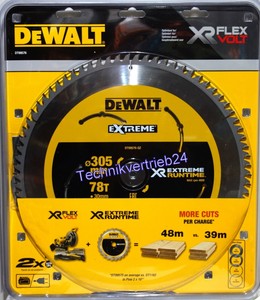 Dewalt Sageblatt Dt Qz 305x30 Mm 78 Zahne Profiblatt Ebay