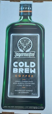 Jagermeister Cold Brew Coffee Metal Sign*New STOCK!