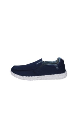 SCARPE MOCASSINO SLIP ON UOMO CANGURO CA901 BLU ORIGINALE PE 2023