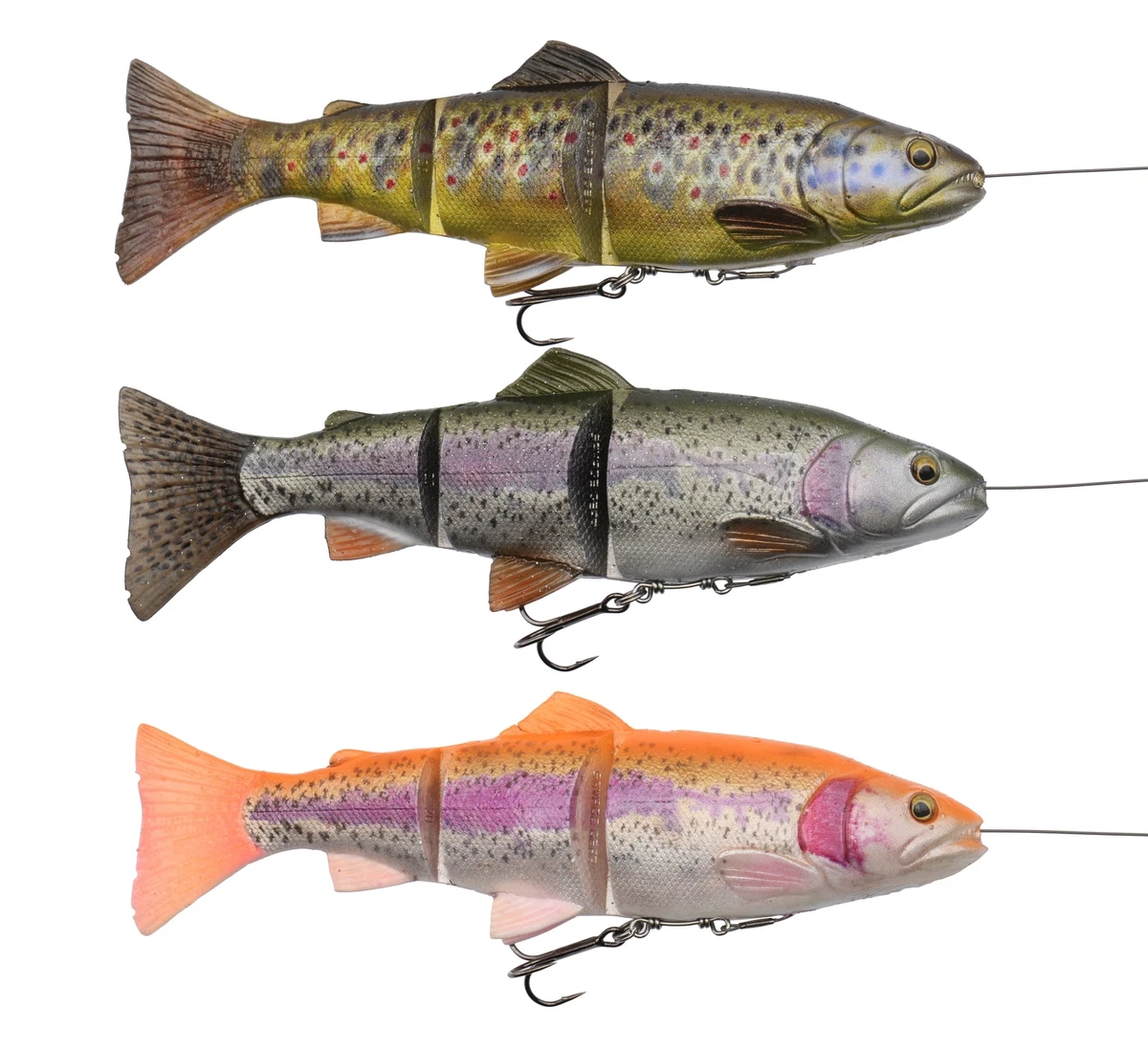 Esca Morbida Mizugiwa UnicornDawg Per Pesca Al Luccio, 30,5 Cm, 118 G, Con Ganci Integrati, Confezione Da 2 Pezzi, Colori Assortiti - 4