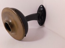 Original Antique DEAN Woodbox Phone LONG ARM w/MOUNT & KELLOGG CUP & Xmitter GC