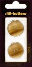 Dill Buttons ~ (1018) - 7/8" - 2 ct