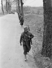 WW2 WWII Photo World War Two / French Soldiers in Germany in 1945 3rd French