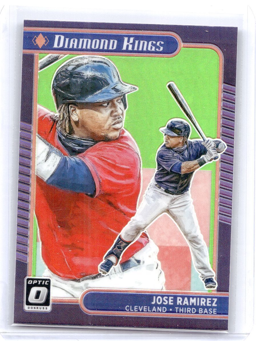 2021 Donruss Optic #8 Jose Ramirez Holo