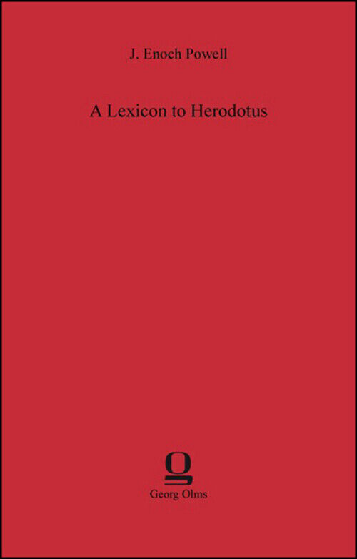 Thumbnail - A Lexicon To Herodotus | J. Enoch Powell | Taschenbuch | 404 S. |
