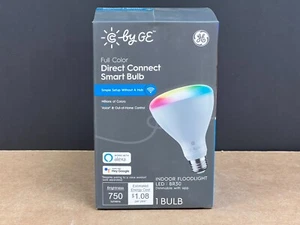 GE Cync DIrect Connecter Smart LED BR30 Lampes à incandescence Amazon / Google
