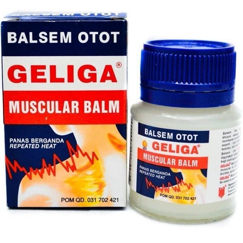 Muscular Balm GELIGA 5pck/20g with Repeated Heat FREE EXPRESS SHIPPING 100% - product listing photo